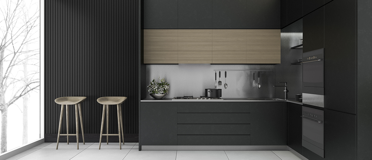 Cocinas integrales en melamina a la medida — Maga Kitchen