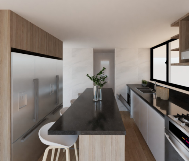 Cocina en High Glossy — proyecto Maga Kitchen