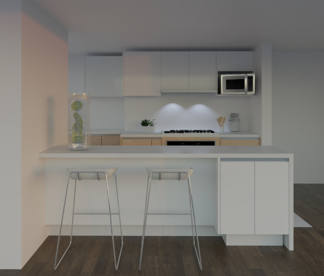 Encimera de mármol Calacatta — Maga Kitchen