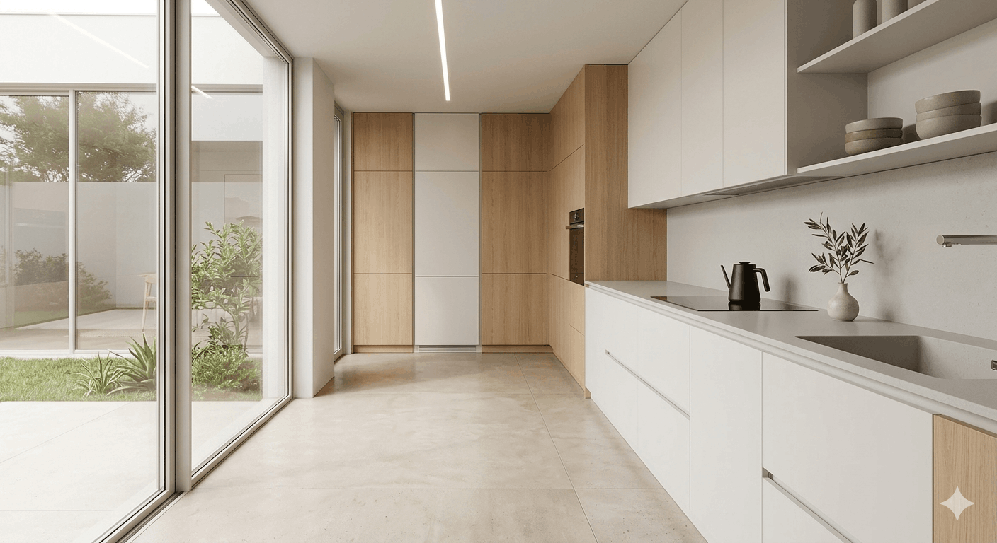 Cocina minimalista
